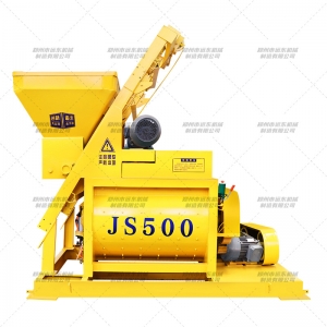 JS-500强制型侧上料搅拌机